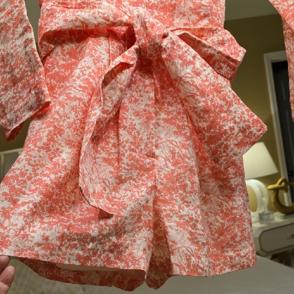 Karina Grimaldi Pink and White Floral Jumpsuit - Picture 4 of 16